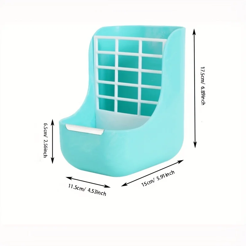 Hay Feeder Suitable for Small Pet Cages Two in One Rabbit Hay Feeder Suitable for Rabbits Guinea Pigs Cats