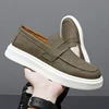 New Male Footwear Genuine Leather Mens Slip on Driving Shoes High Quality Mens Casual Flats High Quality Mens Breathable Loafers 1