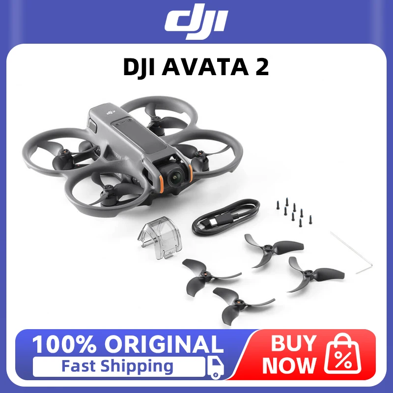 โดรน DJI Avata 2 ถ่ายภาพ 4K พร้อมระบบป้องกันใบพัด