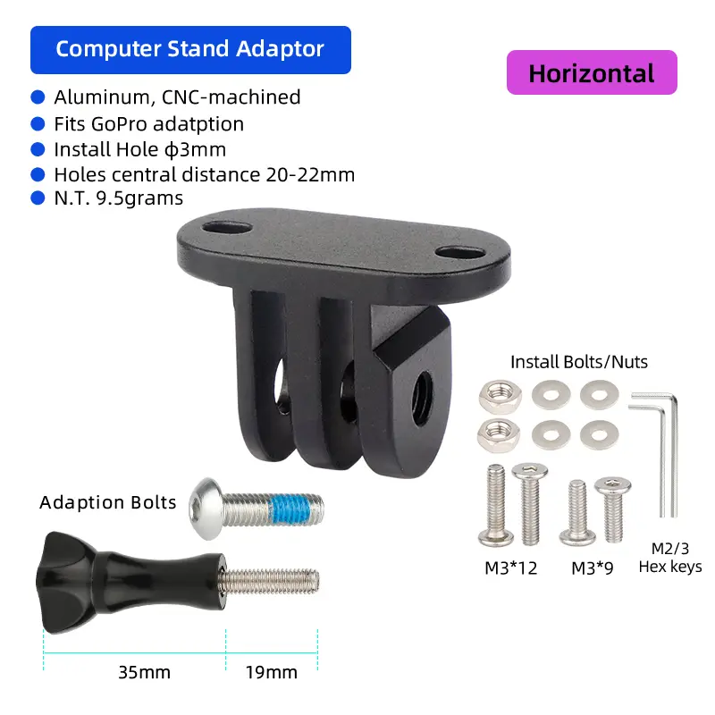 Aluminum Bicycle Computer Mount Adapter for Garmin Edge Bryton Compatible with Gopro Sport Action Camera MTB Road Parts - Image 14