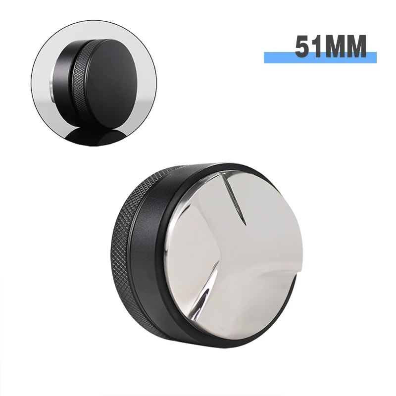 51mm Bottomless Portafilter with Dual Filter Basket - Espresso Maker Accessory