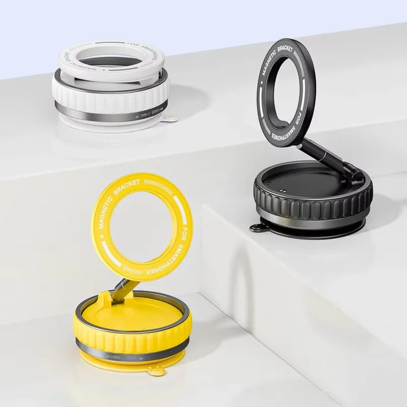 حامل هاتف محمول مغناطيسي على الحائط قابل للطي دوار...