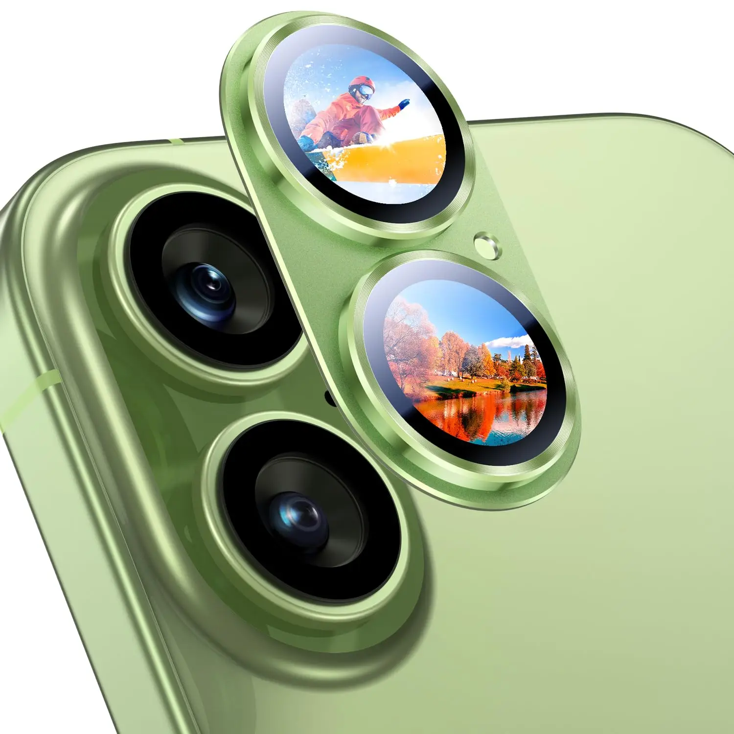 ตัวเลือกสินค้า ฟิล์มกระจกนิรภัยป้องกันเลนส์กล้องสำหรับ iPhone 17 Pro Max อุปกรณ์ป้องกันเลนส์สำหรับ iPhone 17 Pro Air