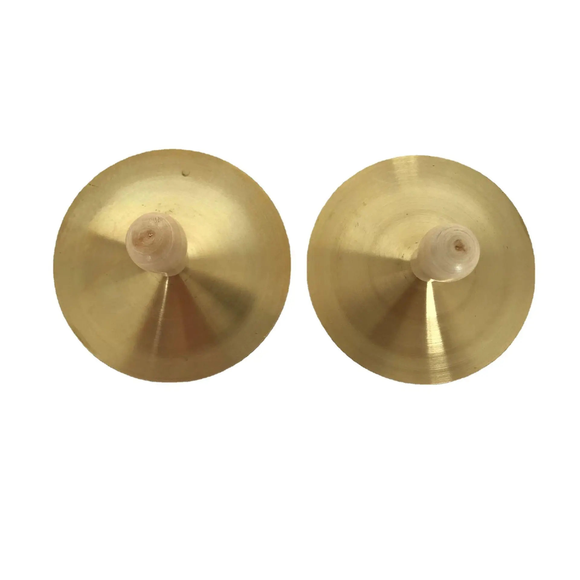 Mini Hand Cymbals Finger Cymbals Portable Brass Developmental Early Learning 9cm