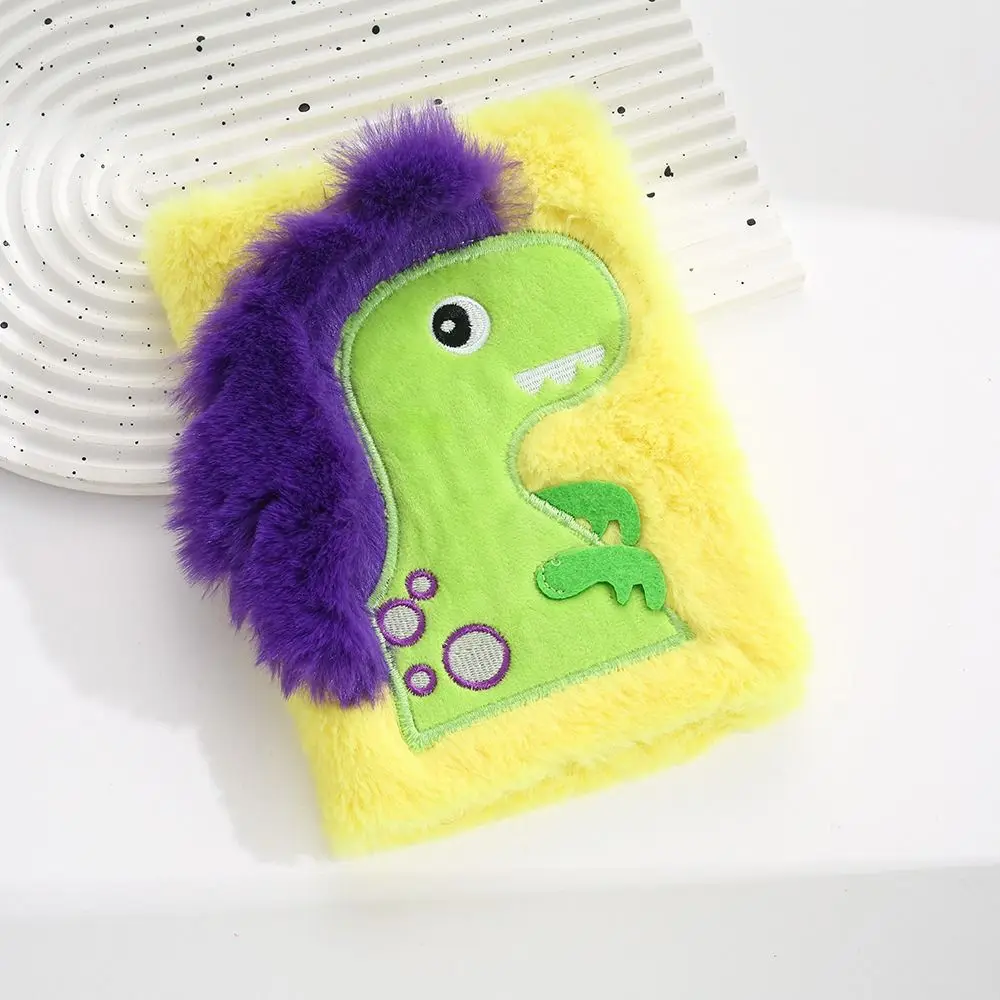 

Plush Notebook for Girls Kawaii Furry Notebook Daily Planner Journal Book Note Pad Stationery