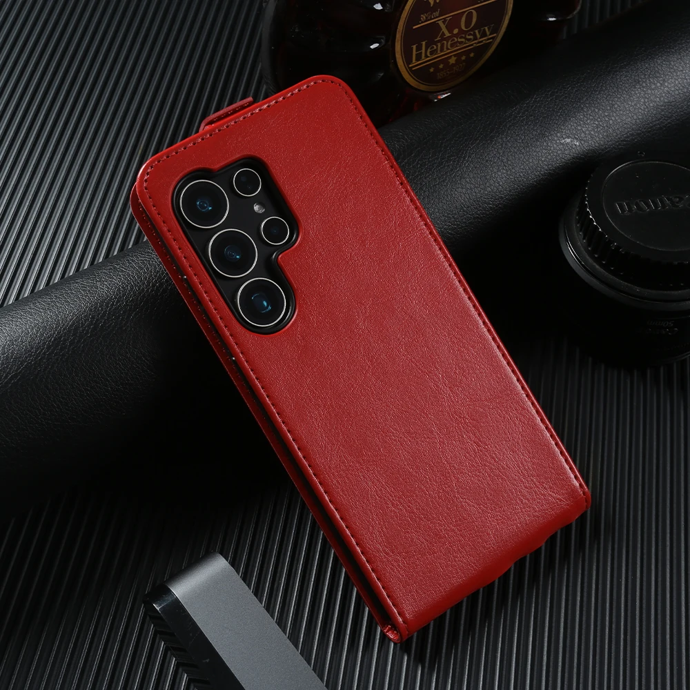 Luxury Leather Flip Phone Case Cover