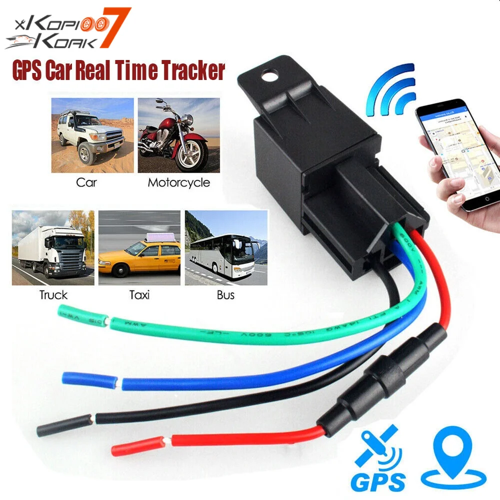 

C13 Car Relay Vehicle Tracker Fuel Cutter Motorcycle Acc Detection Relay Mini GPS Tracker Oil And Power Off Anti-theft Locator