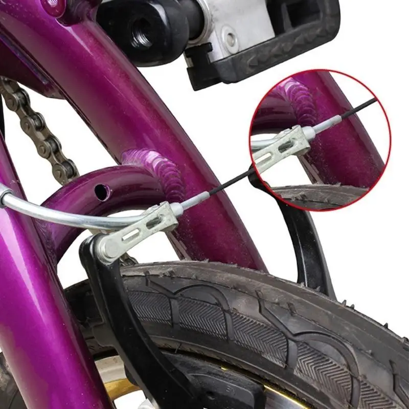 M5TC 10 Pcs 자전거 V 브레이크 국수 케이블 가이드 파이프 내부 교체 튜..