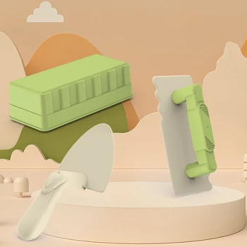 Child Beach Toys, Shovel Sandbox Castle Building Sand Brick Walls Molds Tools, Summer Outdoor Games, Kids Play Water Sands Toys