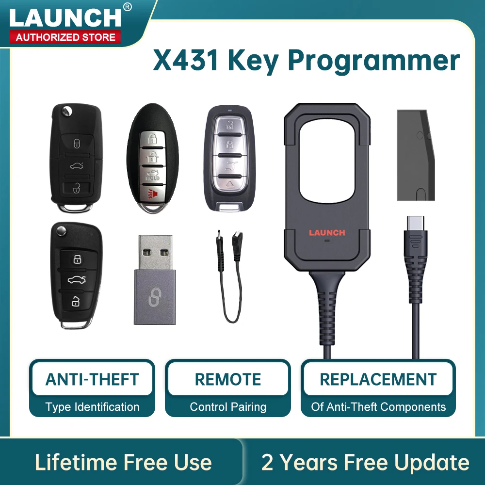 Programador De Llaves Launch X431 Remote Maker Nuevo ¡Para Tu Taller!