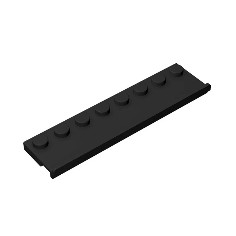 10PCS 30586 블록 액세서리 벽돌 8x2 슬롯 도어 트랙 기술 빌딩 부품 MOC 장난감 DIY 크리스마스 선물