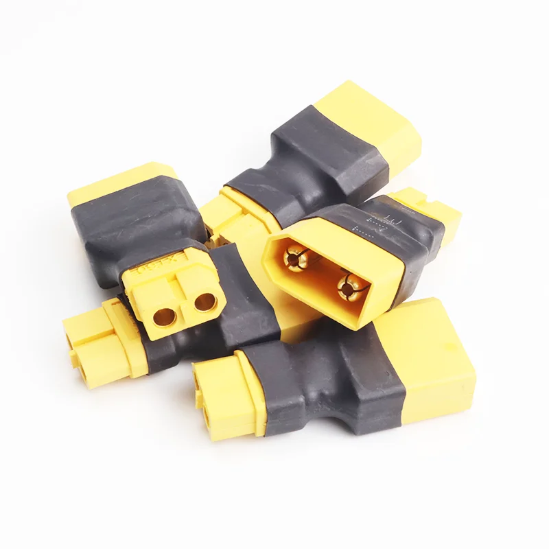 5Pcs Adapter XT60 To XT30 XT90 EC5 TRX T Female To Male Plug Deans Connectors Plug RC Helicopter Quadcopter Lipo Battery Control – Image 4