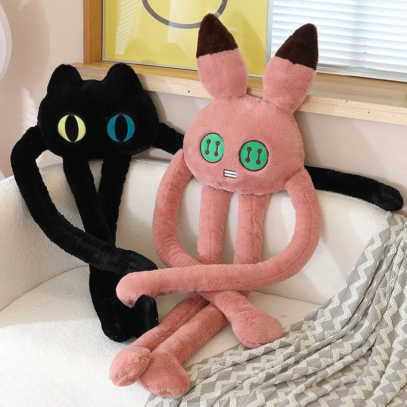 100-200CM Creative Octopus Long Pillow Cushion Funny Rabbit Frog Cat Claws Plush Toys Sofa Bed Cushion Appease Dolls