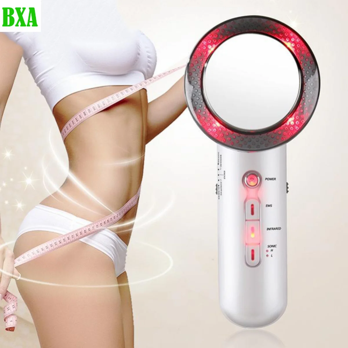 EMS Ultrasound Cavitation 3 in 1 Ultrasonic Body Slimm Massager Infrared Therapy Ultrasound Therapy Beauty Tool Skin Tightening aluminum alloy t slot nut m8 t track slider sliding nut plum blossom tightening handle woodworking tool jigs screw slot fastener