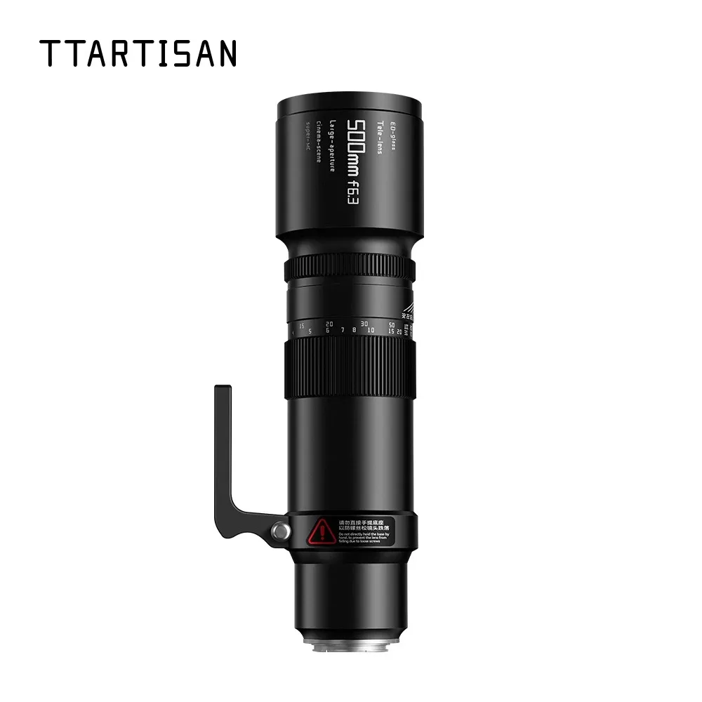 Ttartisan 500Mm F6.3 Full Frame Super Teleobiettivo Per Sony E Fe A7Iv A7M Milwaunikon Z Canon Eos R Rf Sigma Leica L Mount Camera