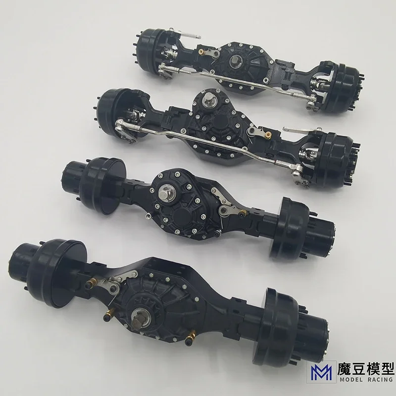 

Metal Differential Axle 4x4 6x6 8x8 Wheel Reduction Axle Suit for 1/14 Tamiya RC Truck Trailer Tipper Scania MAN Benz Volvo Car