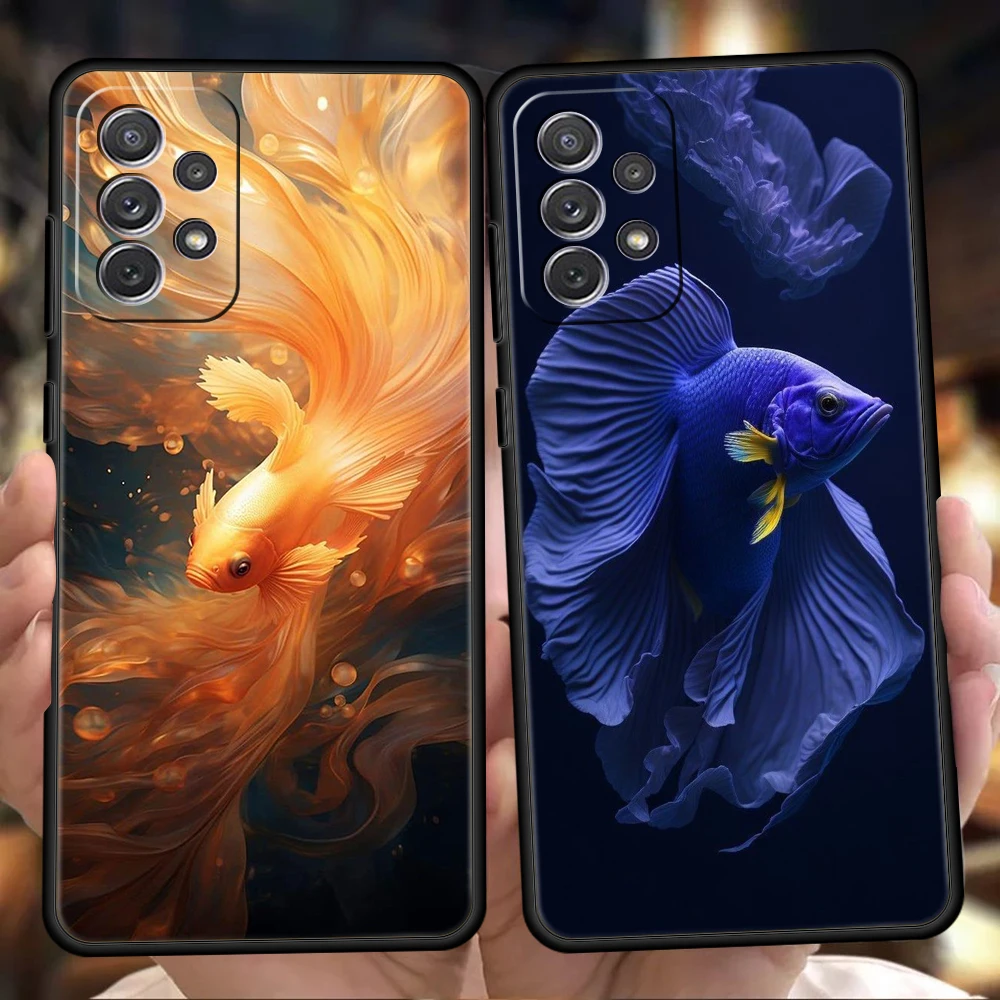 Adorable Fish Design Soft Shell Phone Case