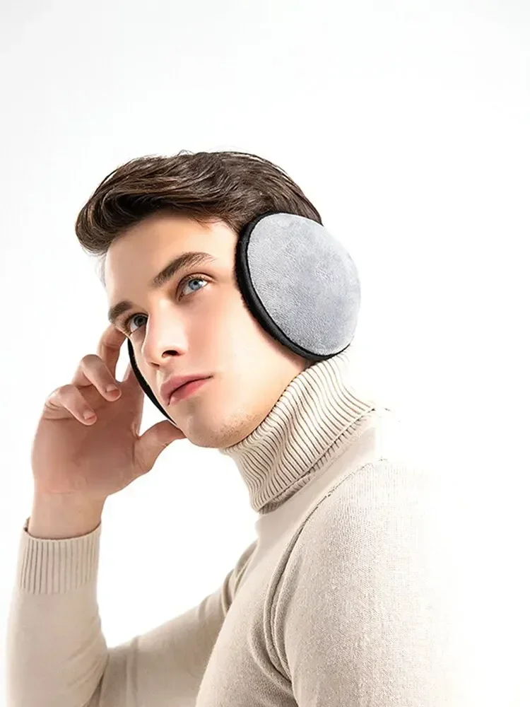 Winter Korean Version Men's Warm Enlarged Ear Protection Ear Cap Padded Muffs ear muffs