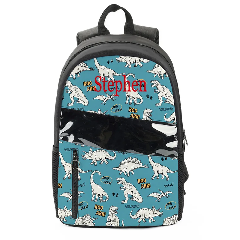 

Personalised EmbroideryKids Backpack with Safety Leash Dinosaur Anti-lost Children Toddler Backpack for Boys Girls Custom Name