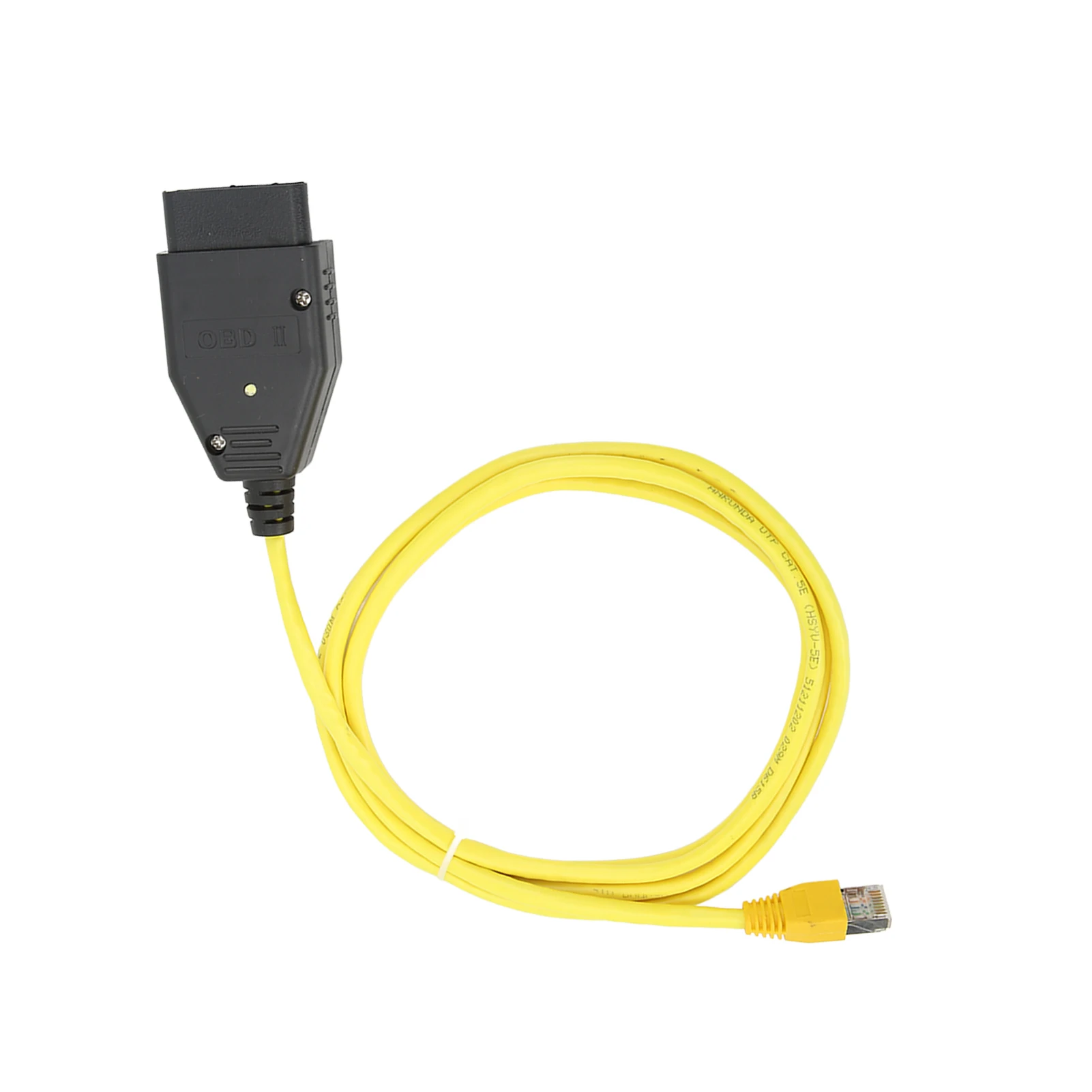 Фото Интерфейсный кабель Ethernet-OBD2 для модулей линии данных ESYS ENET, скрывающий инструмент для диагностики программирования серий 1, 3, 5, 7, F №3