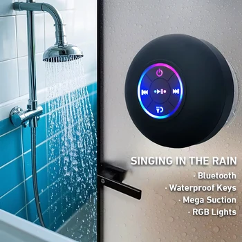 Waterproof Bluetooth Shower Speaker 1