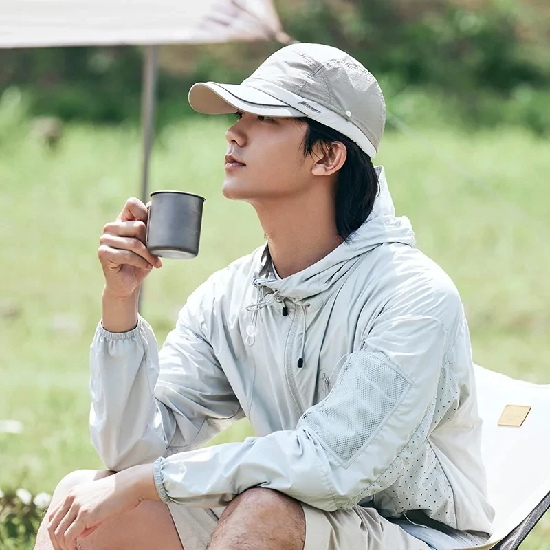 Naturehike Outdoor Folding Fishing Baseball Cap Removable Double layer Camping Hiking Trekking Hat Sun Hat For Men Women
