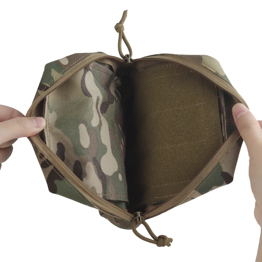 GP 전술 MOLLE 파우치 중형 다목적 유틸리티 팩 야외 하이킹 사냥 보관 허리 가방 플레이트 캐리어 액세서리
