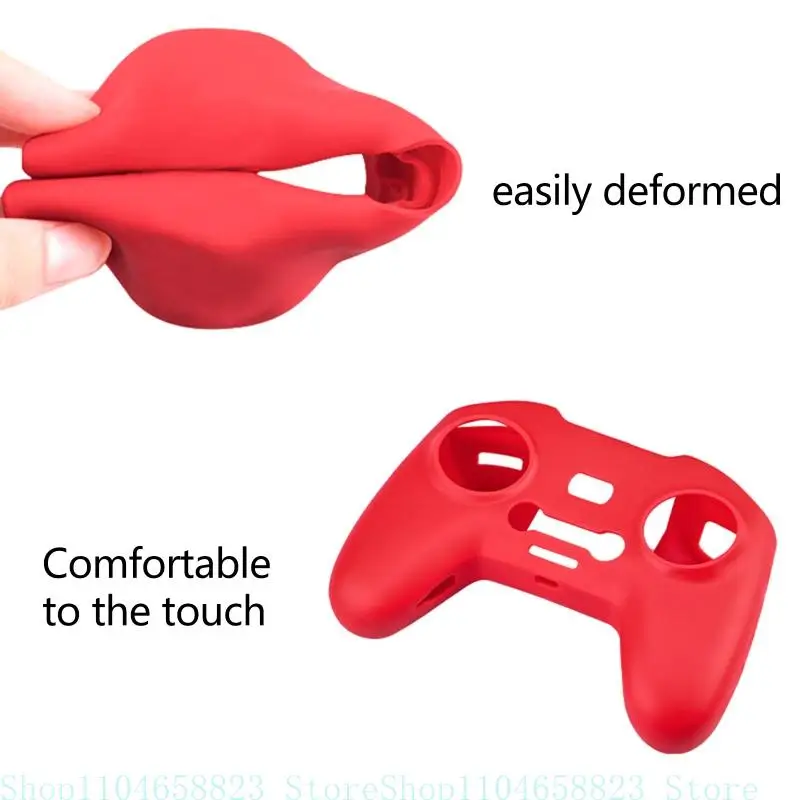 Anti-Slip Protective Cover Silicone for Case for FPV Combo Remote Soft Protection Sleeve Proetctor Accessories