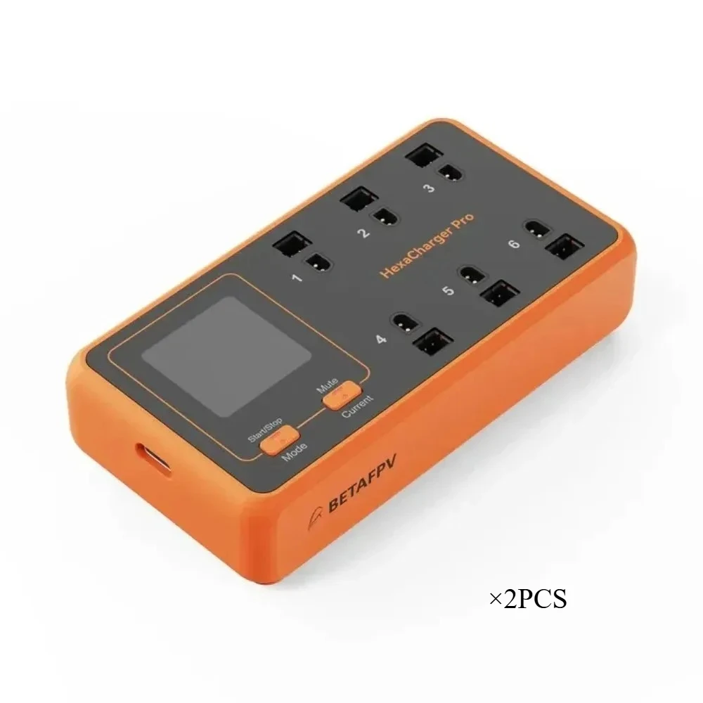 Chargeur HexaCharger Pro 1S 6 ports BT2.0/PH2.0 78W PD 3.0 pour drones FPV Whoop