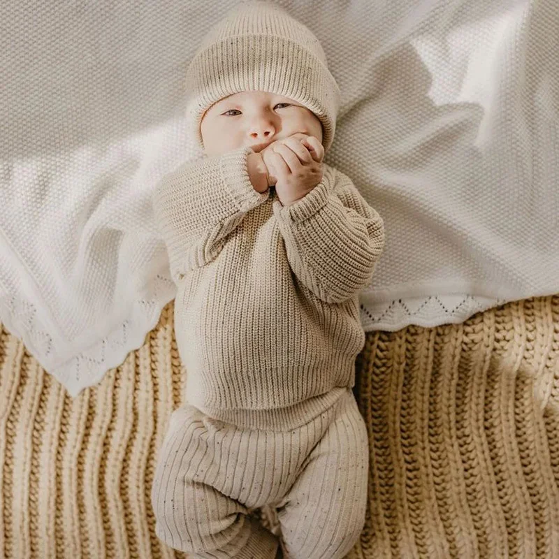 Loose Knitted Baby Sweater Pullover 4