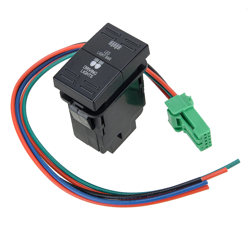 Work Lights & LED Light Bar Dual Push Button Switch Fit For Ford Ranger - View #8