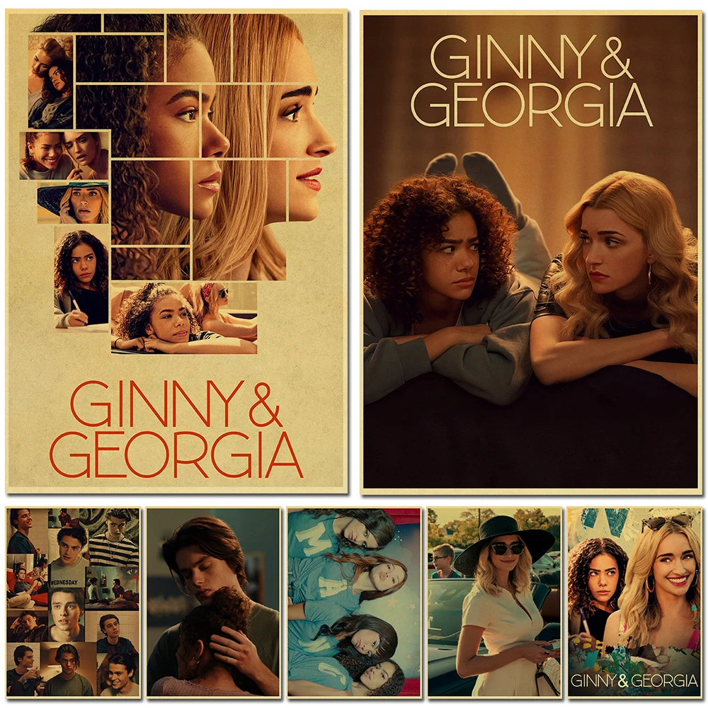 

Ginny & Georgia TV Show Poster Wall Chart Prints and Posters Home Living Bed Room Decor Cafe Pictures Frameless Wall Painting