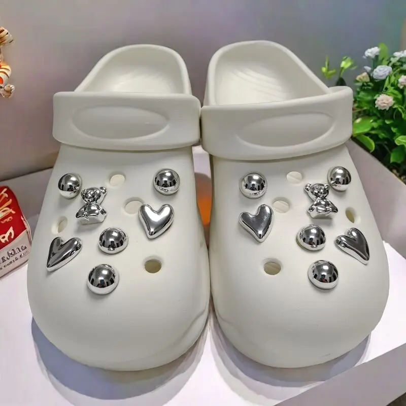 รูปสินค้า ชุดแต่งรองเท้า DIY ลายหมีน่ารัก ตกแต่งได้ทุกรองเท้า