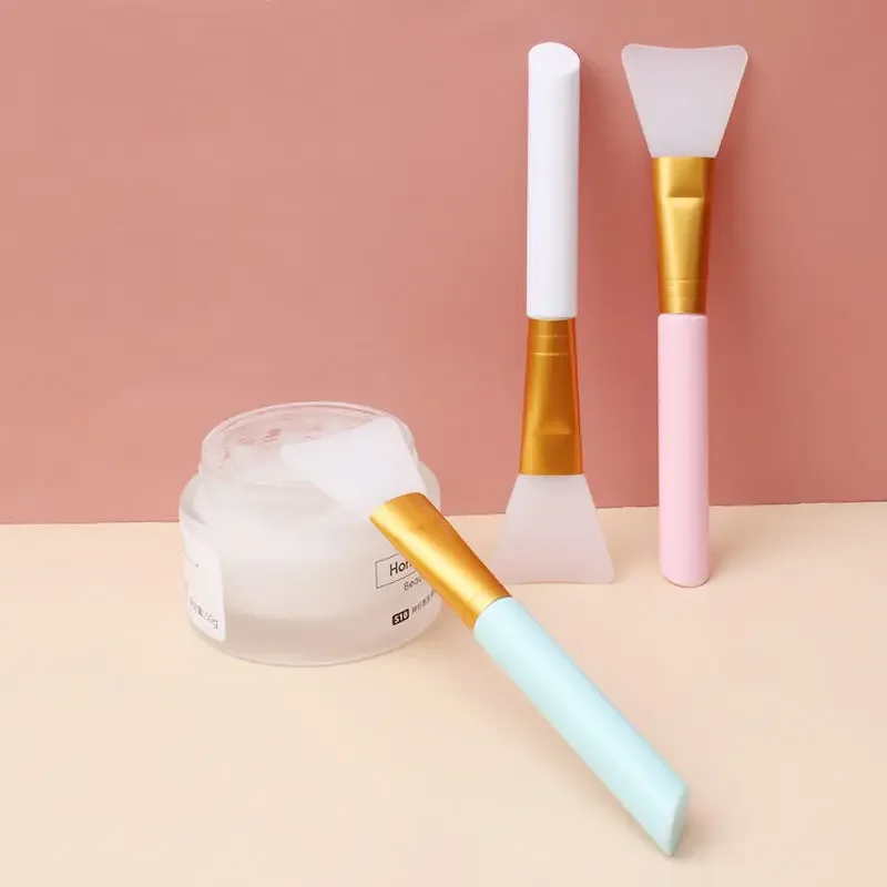Silicone Brush Face Mask Glue Brush Gel Glue Resin Jewelry Making Tools Homemade Facial Mask Stirring Smear Supplies Tools makeup brush makeup tools beauty supplies cake decorating brush
