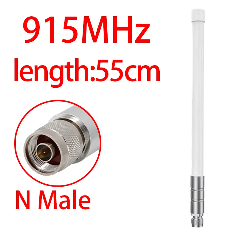 LoRa 868MHz 915MHz Antenna Meshtastic Helium Hotspot Outdoor N Male Omni Fiberglass Long-distance Receiving Antennas White image 6