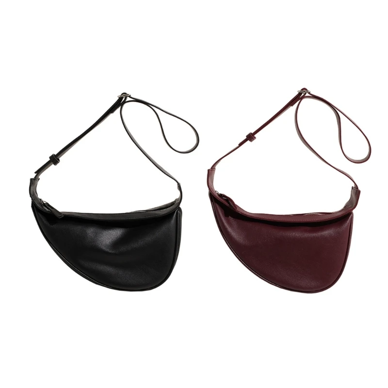 

2024 NEW Shoulder Bag Versatile Trendy Armpit Bag PU Leather Underarm Bag for Girl Women Versatile Fashion Crossbody Bag