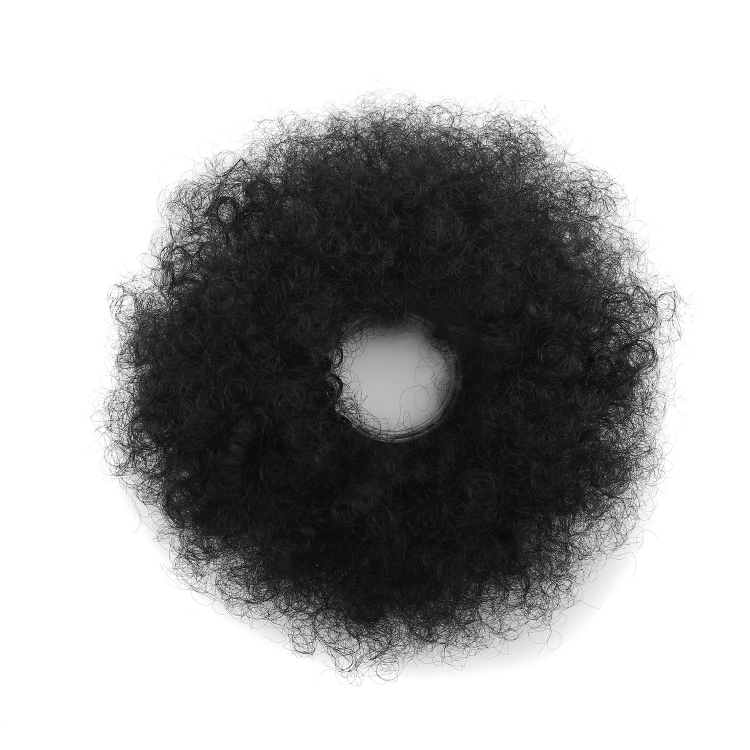 Scrunchie explosion hair bag fluffy curly synthetic wig bag updo hair tie