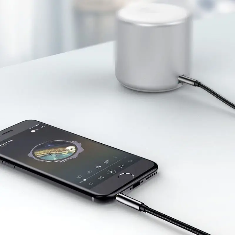 High-Quality 3.5mm Audio Cable - Universal AUX Cord for Headphones, Speakers, and Car Stereos