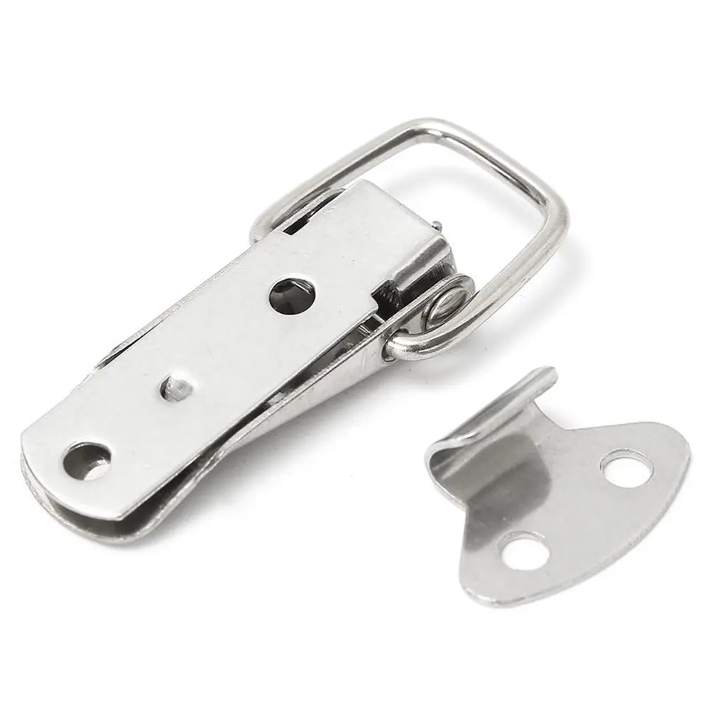 Description Picture 4 of item4 Pcs Office Toggle Catch For Door Window Spring Loaded Home  Improvement Furniture Hardware Cabinet Box Hasp Locks Buckle