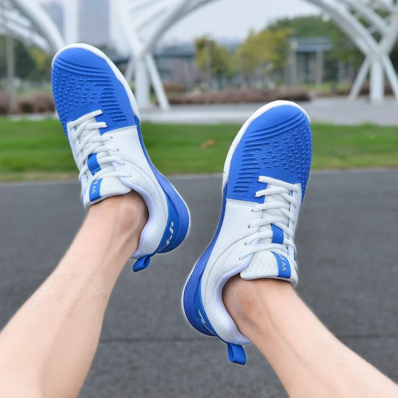 Men Badminton Shoes Professional Non-slip Couple Big Size Wear Resistant Outdoor Sneakers Breathable Handball Volleyball Shoes Badminton Shoes Volleyball Shoes