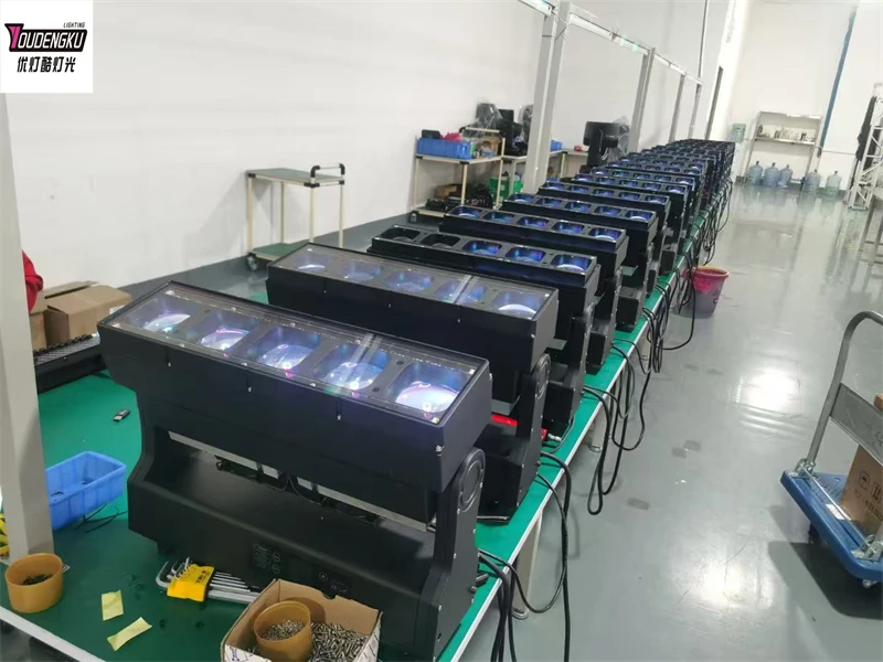 2 pieces P65 5*60W RGBW Led Moving Head bar Zoom Outdoor Wash Beam Dmx Show ligh