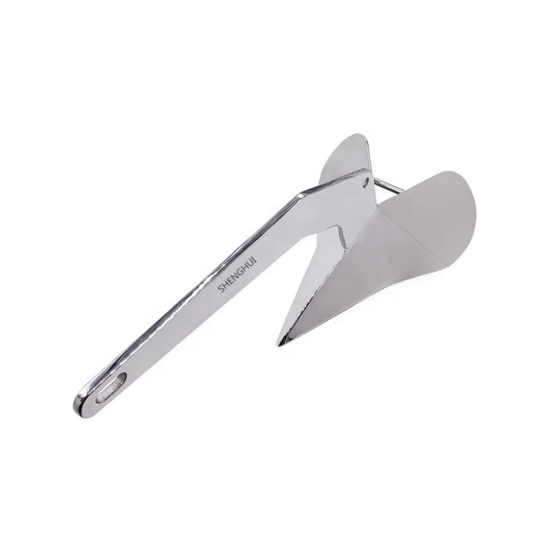 Ancla de barco marina de alta calidad, ala galvanizada de acero inoxidable/ancla de barco Delta, 10Kg, 22LB