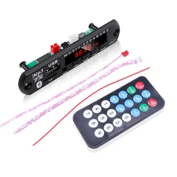 Wireless Bluetooth Car Audio Module with Remote Control and MP3 Playback (Normal Display)