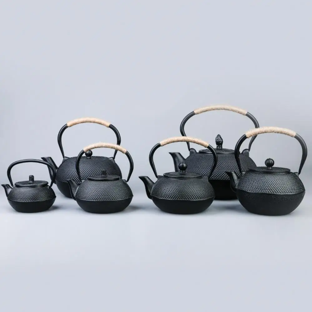 Iron Tea Pot With Stainless Steel Infuser Cast Iron Kettle For Boiling Water Чайник Заварочный