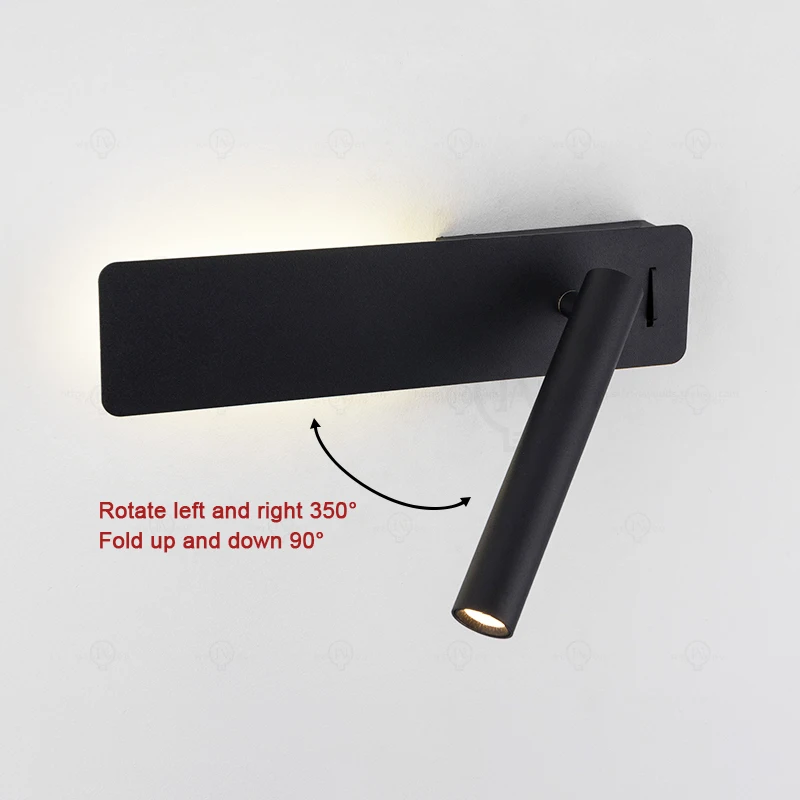 LED Wall Lamp Reading Light Bedroom Living Room