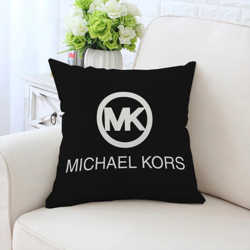 

Customization Pillowcase M-Michael Kors Double-sided Printed Sofa Decoration Cushion Cover Chair Waist Cushion Car Decoration