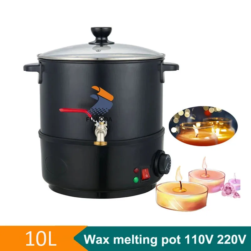 Electric Wax Warmer Heater Candle Melting Pot Candle Making Pouring Pot For Home DIY Stainless Steel Candle Store Wax Melting