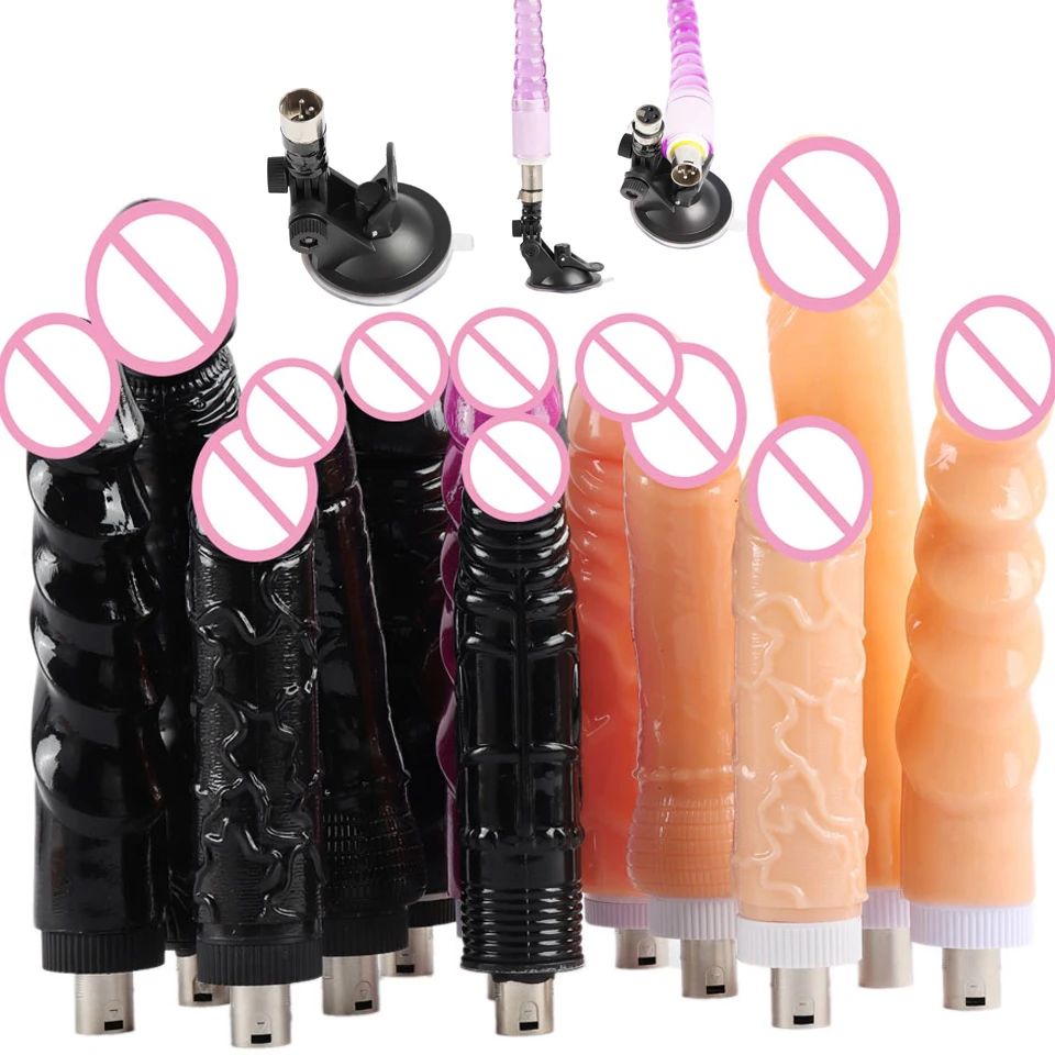 Fredorch Specifiche Più Diverse Dildo Di Carne Per Macchine Del Sesso Attacco A2 / F2 / 3Xlr Per Prodotti Del Sesso Femminile, Giocattolo Del Sesso