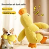 Duck Shape Dog Toy Quacking Plush Pet Toy For Small Large Dog Durable Puppy Molar Chew Toy Fun Interactive Plaything Dog Supplie 1