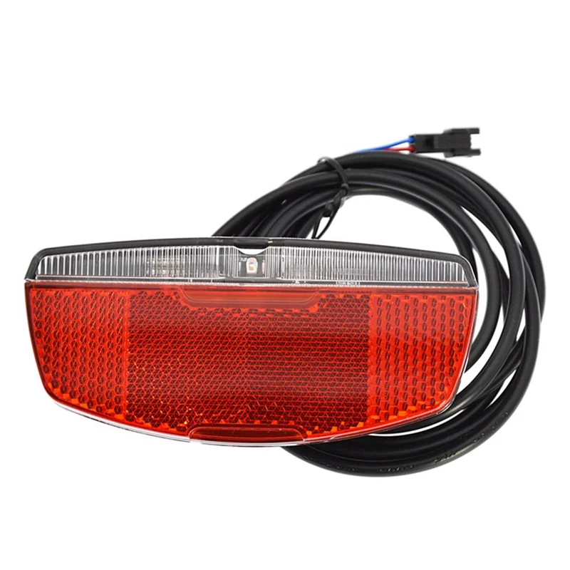 Ebike 테일 라이트 전기 자전거 테일 라이트 입력 6V-48V LED 라이트 자전거 반사판 전기 자전거 테일 라이트 HOT